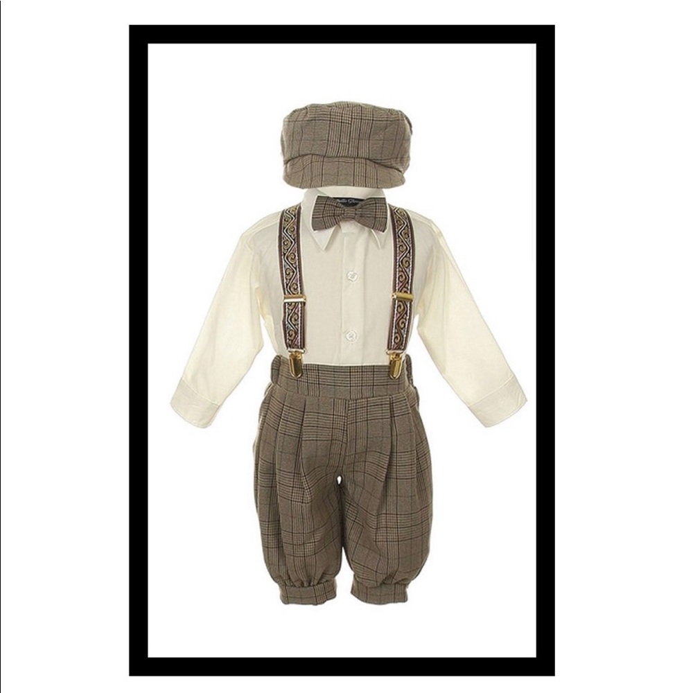 Houndstooth Knicker Boys Set